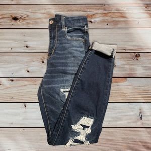 American Eagle jeans, size 2, dark wash